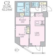クレストコート東池袋の間取り画像