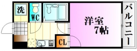 Mエスタシオンの間取り画像