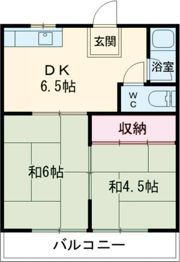 松本アパートの間取り画像