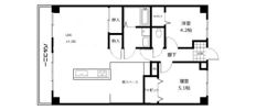 オレンジコート高松の間取り画像