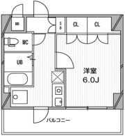 アジールコート新高円寺Ⅱの間取り画像