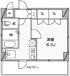 アジールコート新高円寺Ⅱの間取り画像