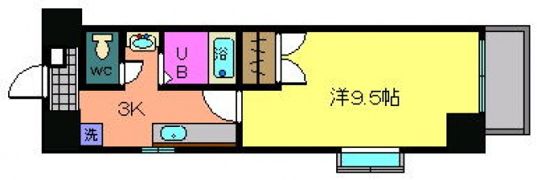 コンフォール下原の間取り画像