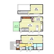 デザイナーズ平和が丘戸建の間取り画像