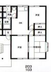 日吉倉ハイツの間取り画像