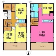 葉山の家の間取り画像