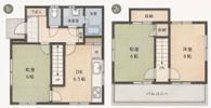 東京都東大和市蔵敷2丁目戸建の間取り画像