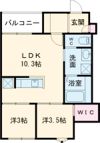 REGALEST志賀本通5の間取り画像