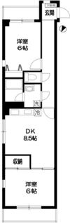 ドミール川越の間取り画像