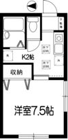 サザンコート1の間取り画像