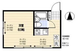 星野コーポの間取り画像