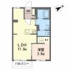 ビューハイツ南町 Aの間取り画像