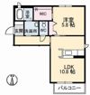 プリムヴェール A棟の間取り画像