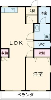メゾンハヤシの間取り画像