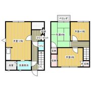 田寺メゾネットの間取り画像