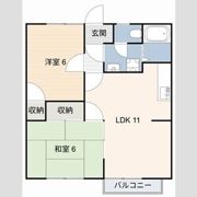 LUMiNA藤島の間取り画像