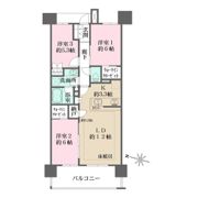 ザ・パークハウス所沢日吉町の間取り画像