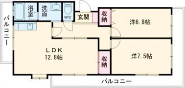 ボナールマキの間取り画像