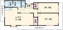 ボナールマキの間取り画像
