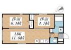 creal高田馬場Ⅲの間取り画像