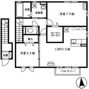グレースフィールド Aの間取り画像