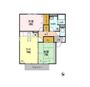 ウィルモア Aの間取り画像