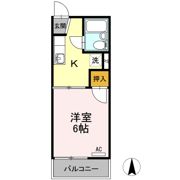 フォーヴルさくら A棟 Aの間取り画像