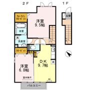 DーSQUAREの間取り画像