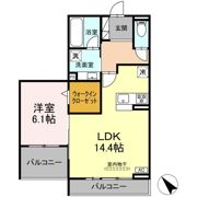 ノヴァーリス恵の間取り画像