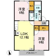 サンハイム井上 A棟の間取り画像