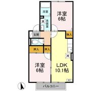 サンハイム井上 C棟の間取り画像
