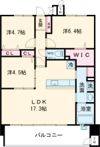 S-RESIDENCE愛宕SOUTHの間取り画像