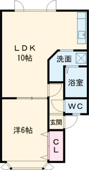 リリーヴ1の間取り画像
