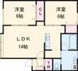 プレミア1の間取り画像