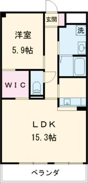 ハイツMⅢの間取り画像