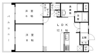 フロントリブの間取り画像