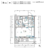 XEBEC糀谷の間取り画像