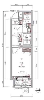 ARCOBALENO UMEYASHIKIの間取り画像