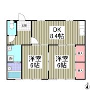 ミリオンハイツの間取り画像