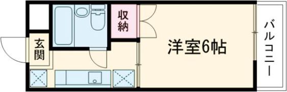 メゾンミノリの間取り画像