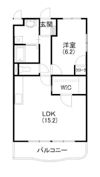 ポルカ富塚Ⅱの間取り画像