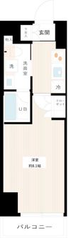 AXAS大森西AsylCourtの間取り画像