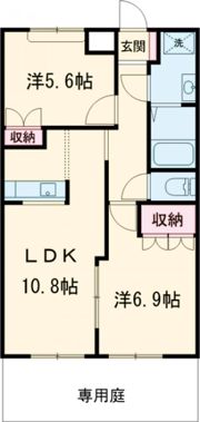 メゾンプロニティの間取り画像