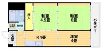 コーポ エルの間取り画像