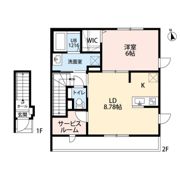 Amour Valle Fiume（アムール バッレ フューメ）の間取り画像