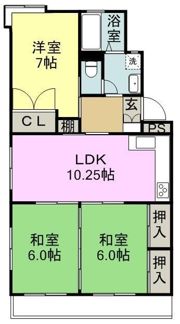 エルムビラの間取り画像