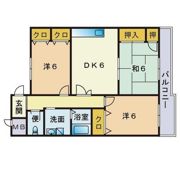 K-フラッツの間取り画像