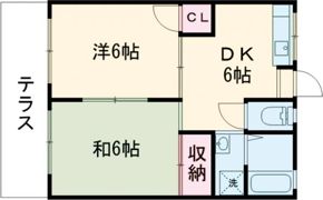 ムラタハイツの間取り画像