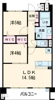 S-RESIDENCE愛宕SOUTHの間取り画像