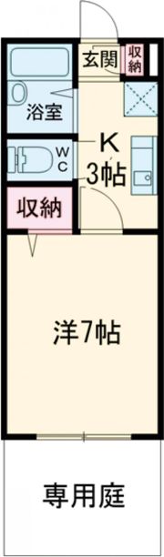 ピローしんしもの間取り画像